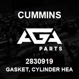 2830919 Cummins GASKET, CYLINDER HEAD | AGA Parts