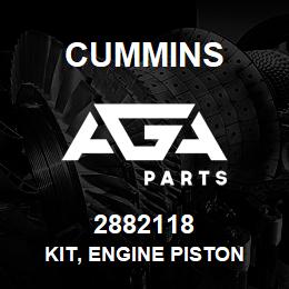 2882118 Cummins KIT, ENGINE PISTON | AGA Parts