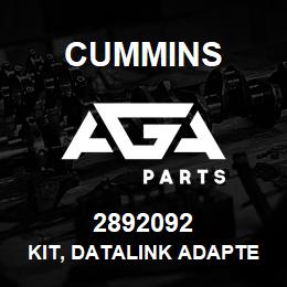 2892092 Cummins KIT, DATALINK ADAPTER | AGA Parts