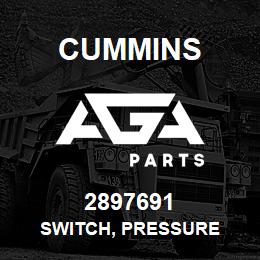 2897691 Cummins SWITCH, PRESSURE | AGA Parts