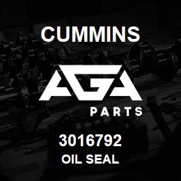 3016792 Cummins OIL SEAL | AGA Parts