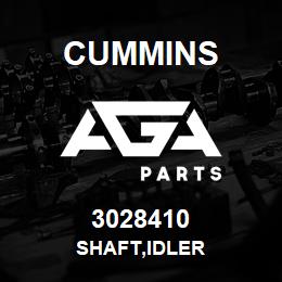 3028410 Cummins SHAFT,IDLER | AGA Parts