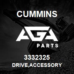 3332325 Cummins DRIVE,ACCESSORY | AGA Parts