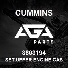3803194 Cummins SET,UPPER ENGINE GASKET | AGA Parts