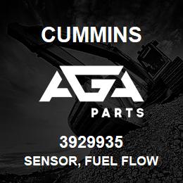 3929935 Cummins SENSOR, FUEL FLOW | AGA Parts