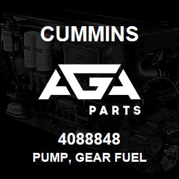 4088848 Cummins PUMP, GEAR FUEL | AGA Parts