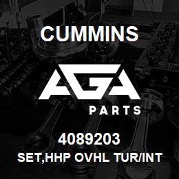4089203 Cummins SET,HHP OVHL TUR/INTL GSK | AGA Parts