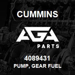 4089431 Cummins PUMP, GEAR FUEL | AGA Parts