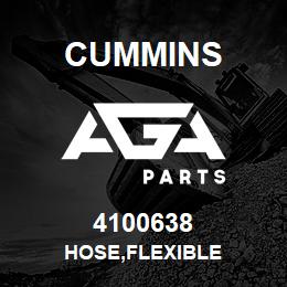 4100638 Cummins HOSE,FLEXIBLE | AGA Parts