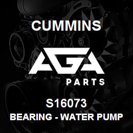 S16073 Cummins Bearing - Water Pump Shaft | AGA Parts