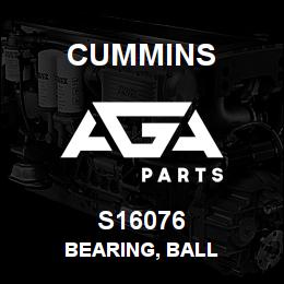 S16076 Cummins Bearing, Ball | AGA Parts
