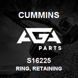 S16225 Cummins Ring, Retaining | AGA Parts