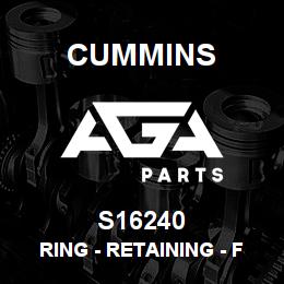 S16240 Cummins Ring - Retaining - Fuel Pump | AGA Parts