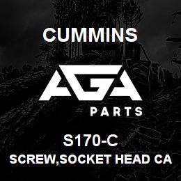 S170-C Cummins SCREW,SOCKET HEAD CAP | AGA Parts