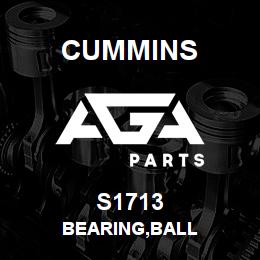 S1713 Cummins BEARING,BALL | AGA Parts
