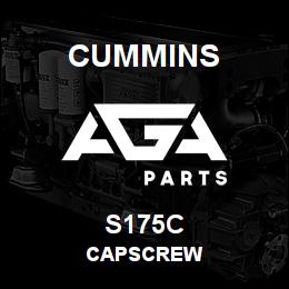 S175C Cummins Capscrew | AGA Parts