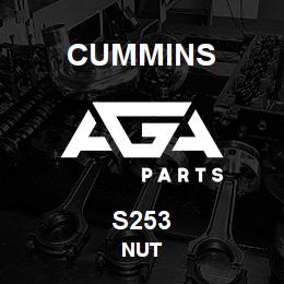 S253 Cummins Nut | AGA Parts