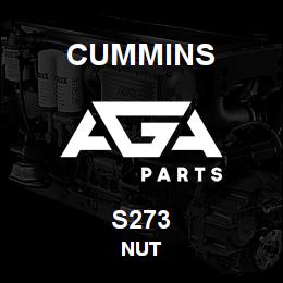 S273 Cummins Nut | AGA Parts