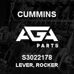 S3022178 Cummins Lever, Rocker | AGA Parts