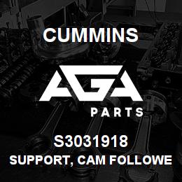 S3031918 Cummins Support, Cam Follower Shaft | AGA Parts