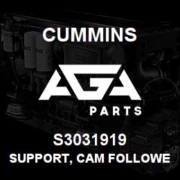 S3031919 Cummins Support, Cam Follower Shaft | AGA Parts