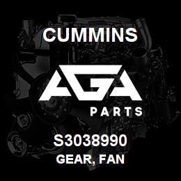 S3038990 Cummins Gear, Fan | AGA Parts