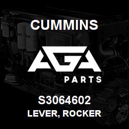 S3064602 Cummins Lever, Rocker | AGA Parts