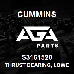 S3161520 Cummins Thrust Bearing, Lower | AGA Parts