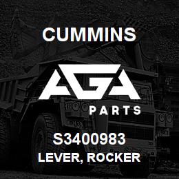 S3400983 Cummins Lever, Rocker | AGA Parts