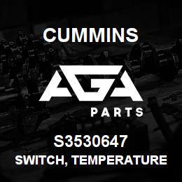 S3530647 Cummins Switch, Temperature | AGA Parts