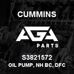 S3821572 Cummins Oil Pump, NH BC, DFC Sgl | AGA Parts