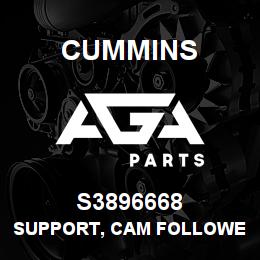 S3896668 Cummins Support, Cam Follower Shaft | AGA Parts