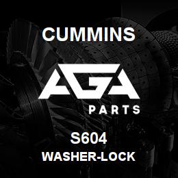 S604 Cummins WASHER-LOCK | AGA Parts