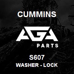 S607 Cummins WASHER - LOCK | AGA Parts