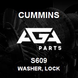 S609 Cummins WASHER, LOCK | AGA Parts