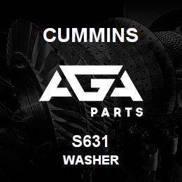 S631 Cummins WASHER | AGA Parts