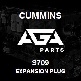 S709 Cummins Expansion Plug | AGA Parts