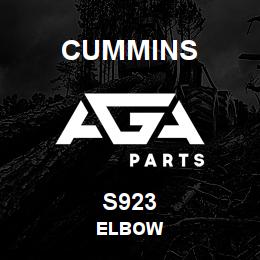 S923 Cummins ELBOW | AGA Parts