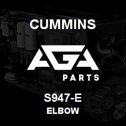 S947-E Cummins ELBOW | AGA Parts