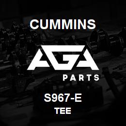 S967-E Cummins TEE | AGA Parts
