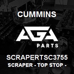 SCRAPERTSC3755 Cummins Scraper - Top Stop - .3755 | AGA Parts
