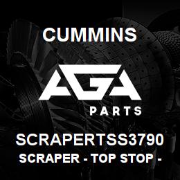 SCRAPERTSS3790 Cummins Scraper - Top Stop - .3790 | AGA Parts