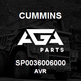 SP0036006000 Cummins AVR | AGA Parts