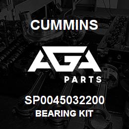SP0045032200 Cummins BEARING KIT | AGA Parts