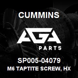 SP005-04079 Cummins M6 TAPTITE SCREW, HX HD 12LG | AGA Parts