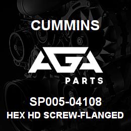SP005-04108 Cummins HEX HD SCREW-FLANGED | AGA Parts