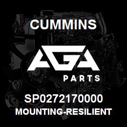 SP0272170000 Cummins MOUNTING-RESILIENT | AGA Parts