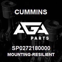 SP0272180000 Cummins MOUNTING-RESILIENT | AGA Parts