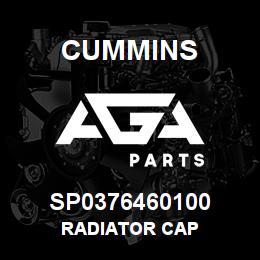 SP0376460100 Cummins RADIATOR CAP | AGA Parts