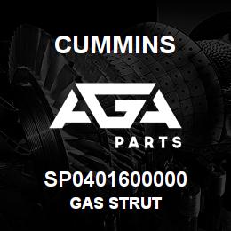 SP0401600000 Cummins GAS STRUT | AGA Parts